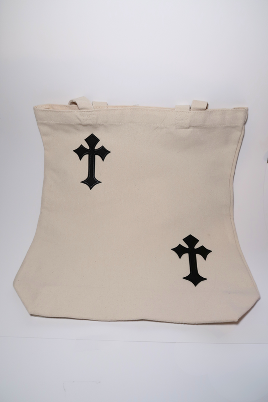 CROSSED TOTE