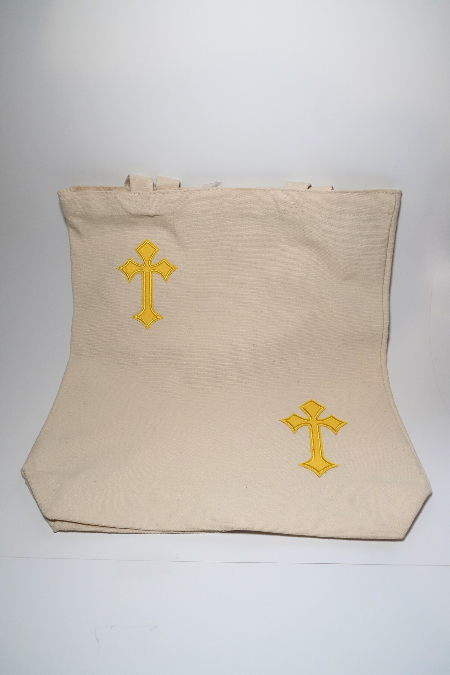 CROSSED TOTE